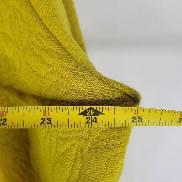 Isaac Mizrahi Chartreuse / Citrus Women's Quilted Soft Jacket - Picture 12 of 14